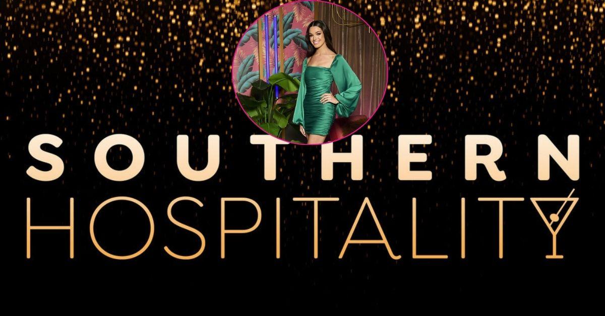 Composite photo of 'Southern Hospitality' logo and Ally Lewber