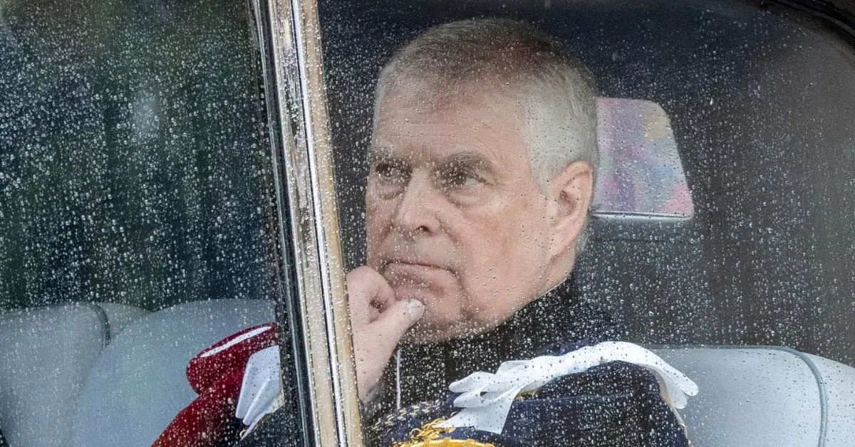 photo of Prince Andrew. 