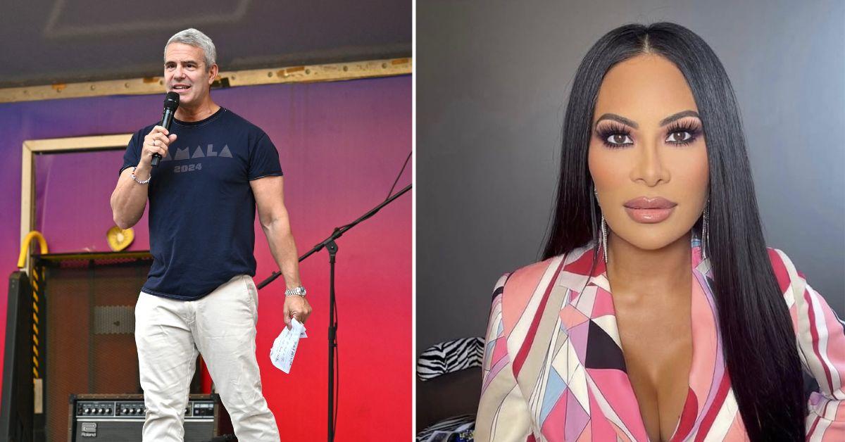 Composite photo of Andy Cohen and Jen Shah