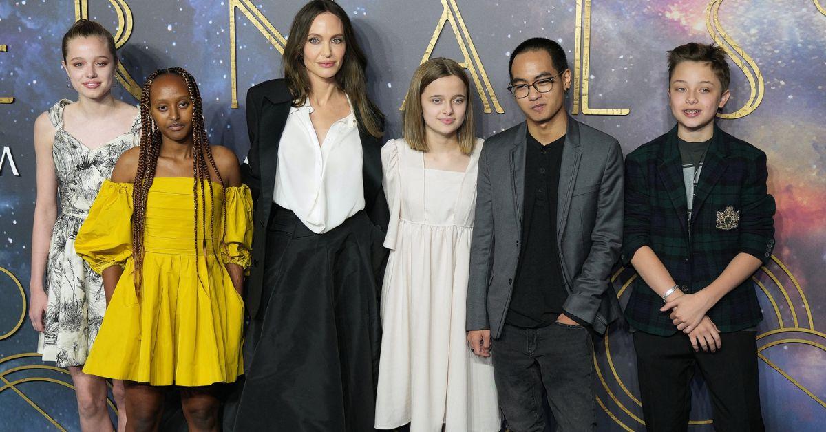 image of Angelina Jolie and Brad Pitt were married from 2014 until 2019.