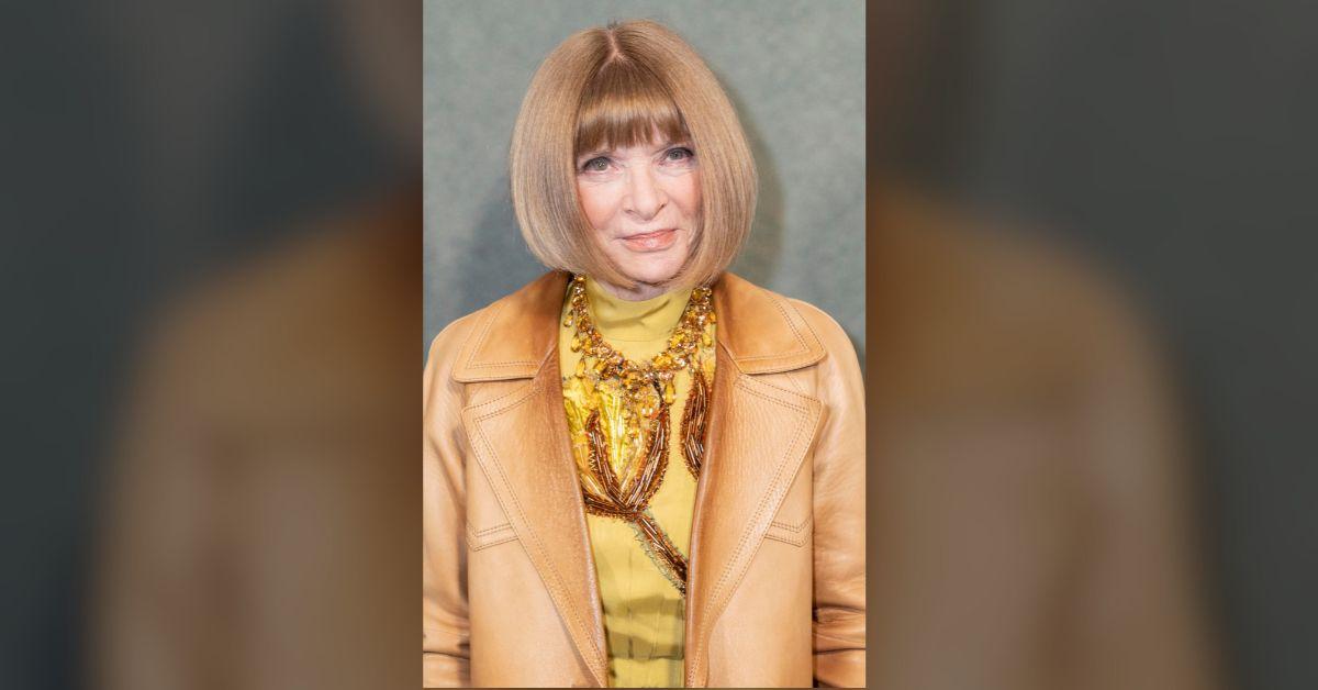 image of Anna Wintour is the former editor of 'Vogue.'