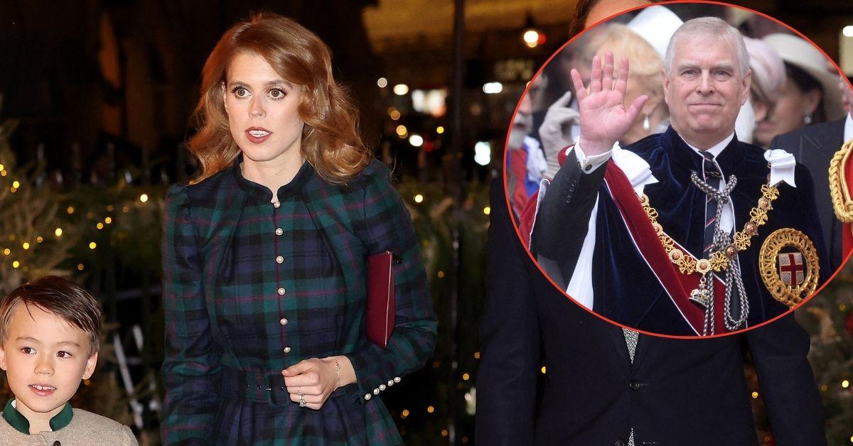 imaeg of Princess Beatrice has three places to be on Christmas Day.
