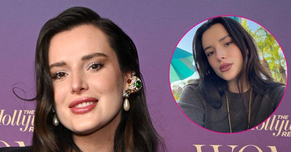 bella thorne new hair color