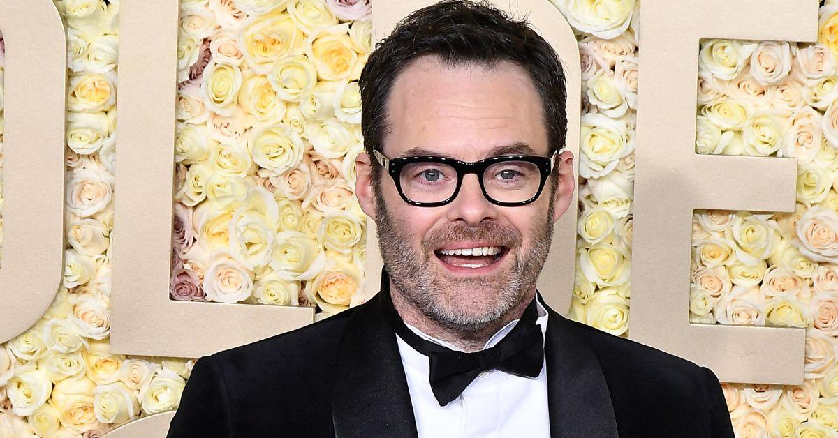 image of Bill Hader was spotted looking stressed in his first appearance since the holiday bash.