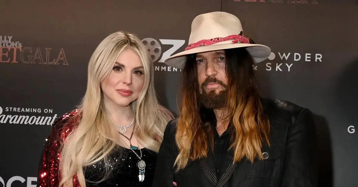 image of Firerose and Billy Ray Cyrus split after seven years of marriage in 2024.