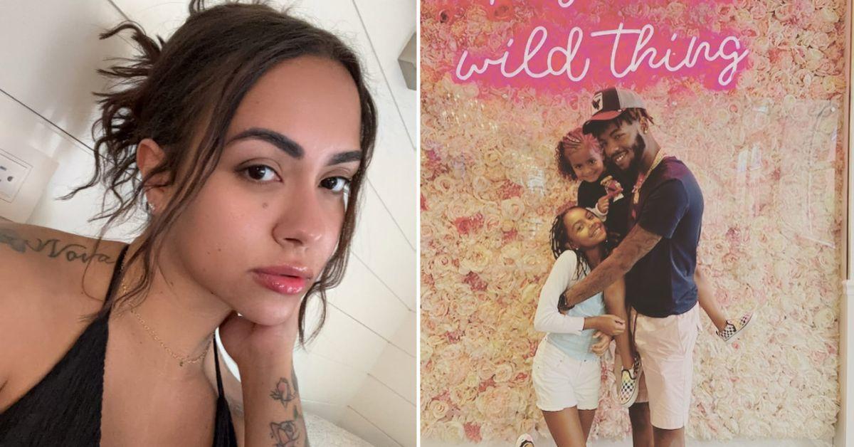 Composite photo of Briana DeJesus shared Devoin Austin hasn't seen their daughter Nova in almost a year. 