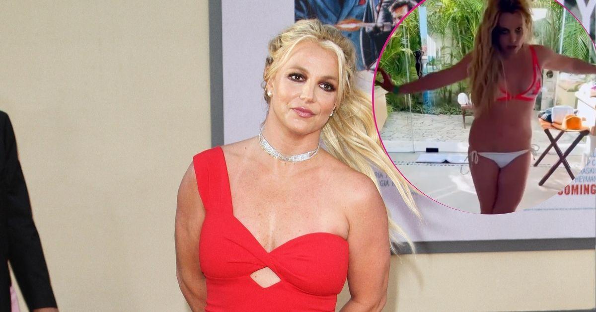 image of Britney Spears danced around in a new video as mental well-being concerns continue to swirl.