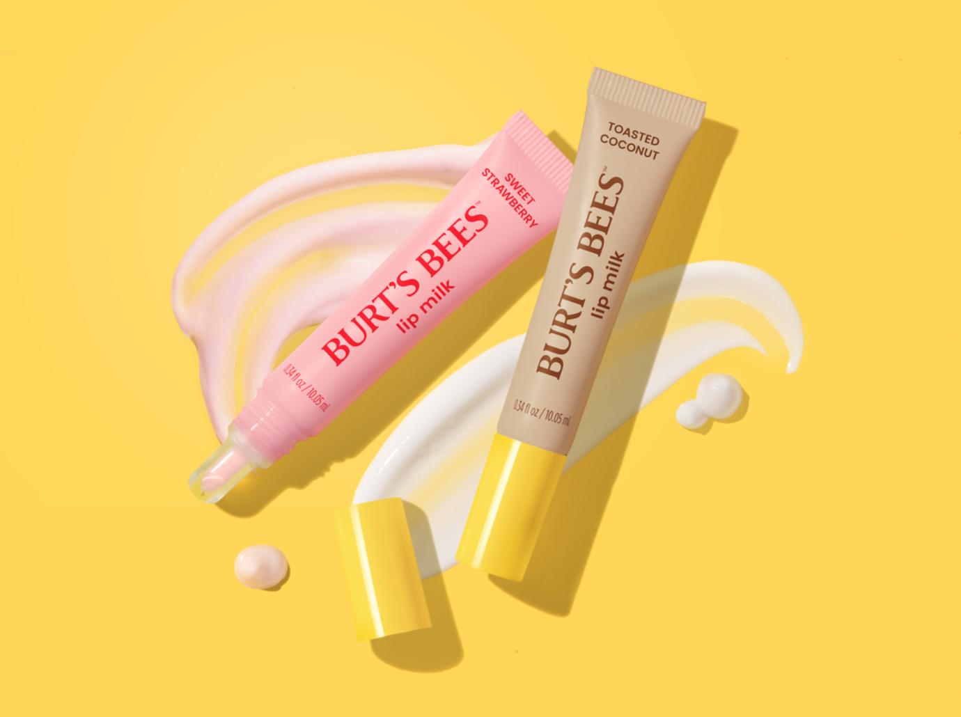 burts bees lip milk