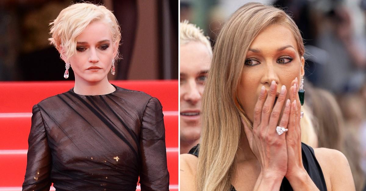 Photo of Julia Garner and Bella Hadid