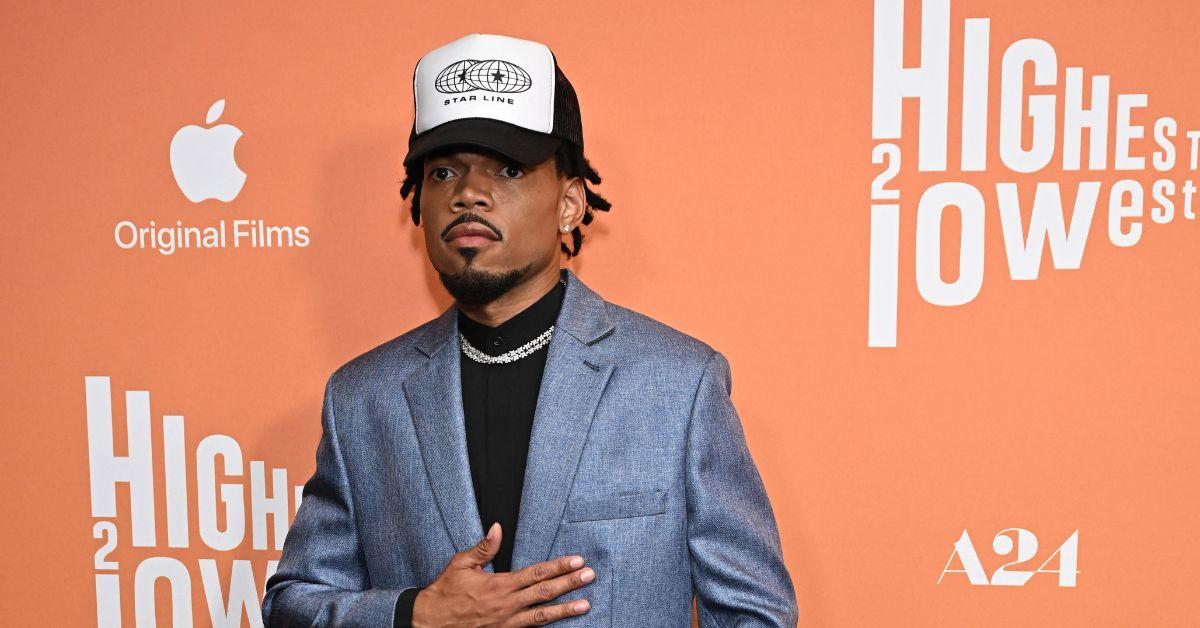 photo of Chance the Rapper. 