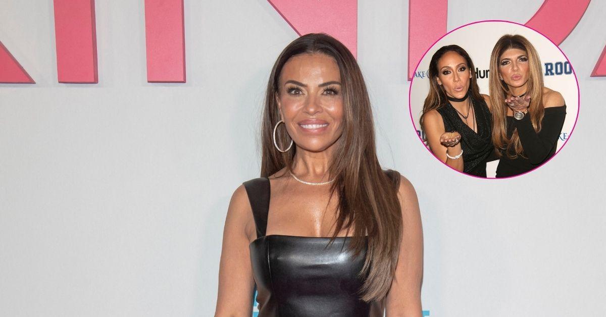 Composite photo of Dolores Catania, Melissa Gorga and Teresa Giudice