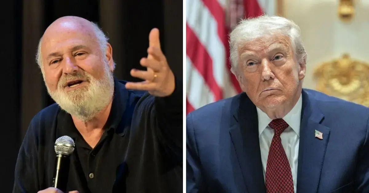 image of Rob Reiner despised Donald Trump. 