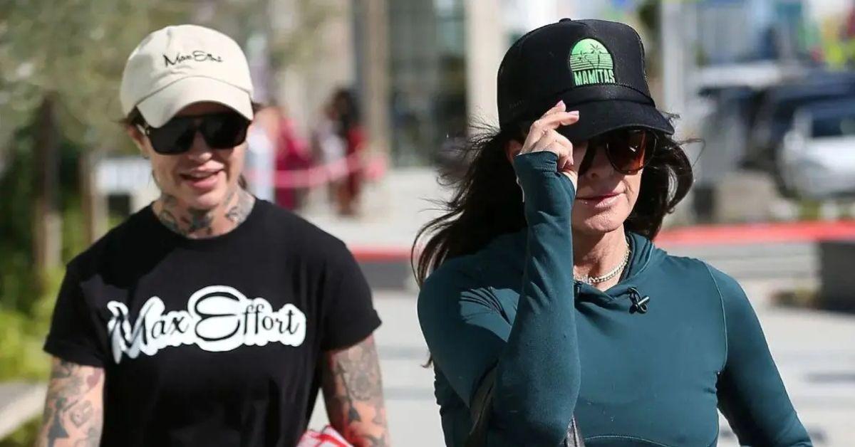 image of Kyle Richards was rumored to be in a relationship with country singer Morgan Wade.