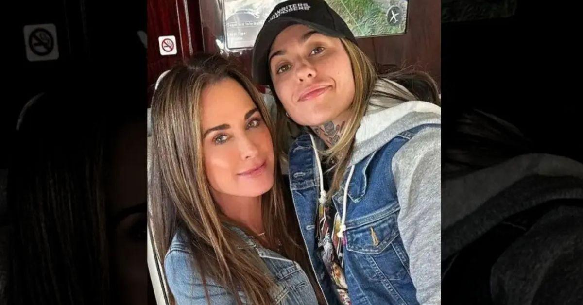 image of Kyle Richards revealed the person she was dating didn't want to be in the public eye.