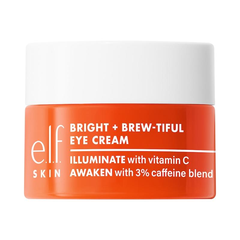elf skinbright brew tiful eye cream