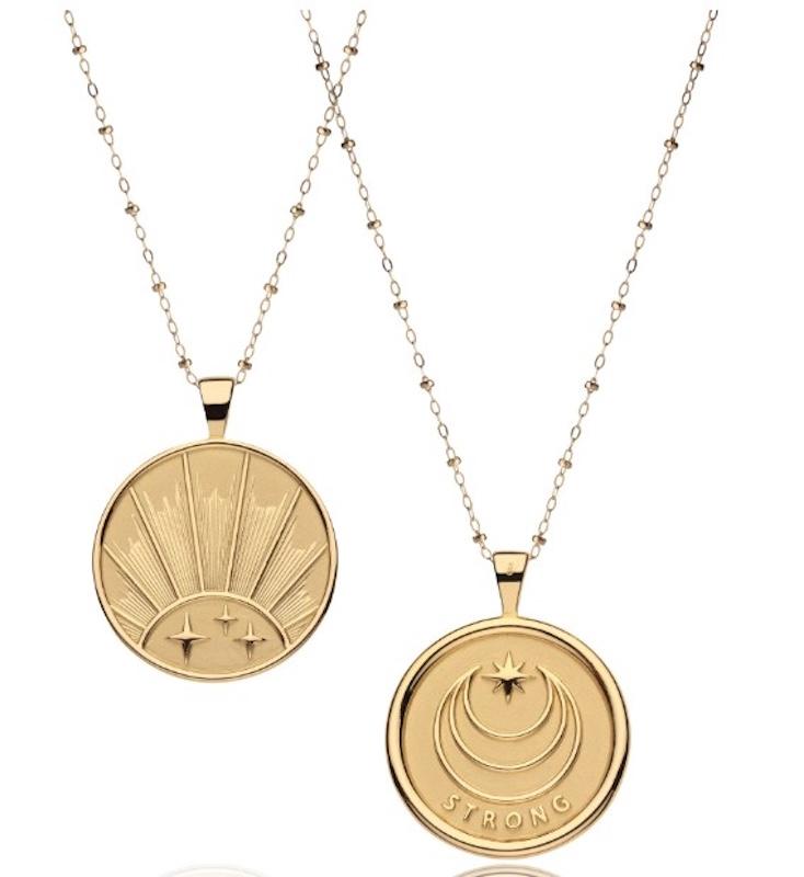 jane winstrong jw original pendant coin rising sun