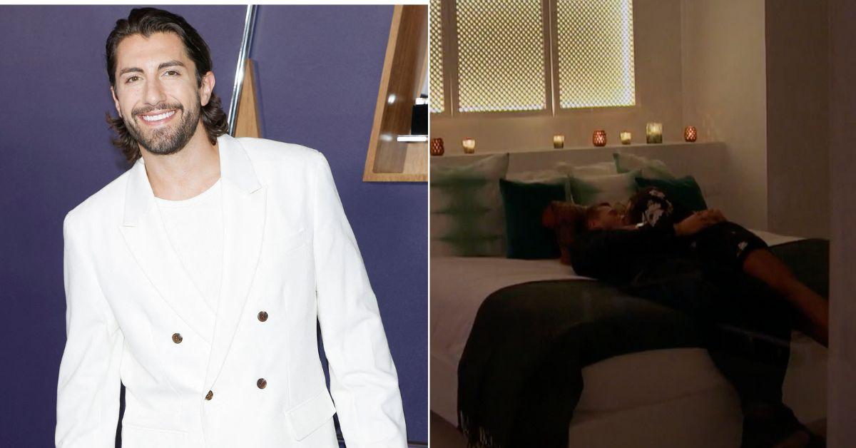 Photo of Jason Tartick, Colton Underwood and Tayshia Adams