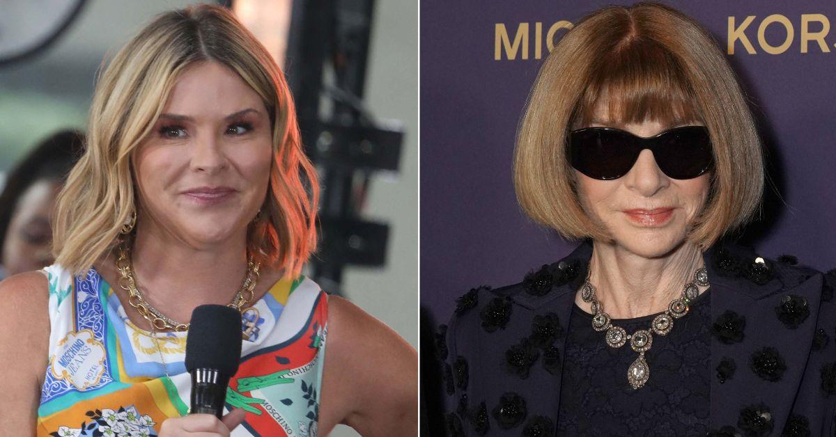 Photo of Jenna Bush Hager and Anna Wintour