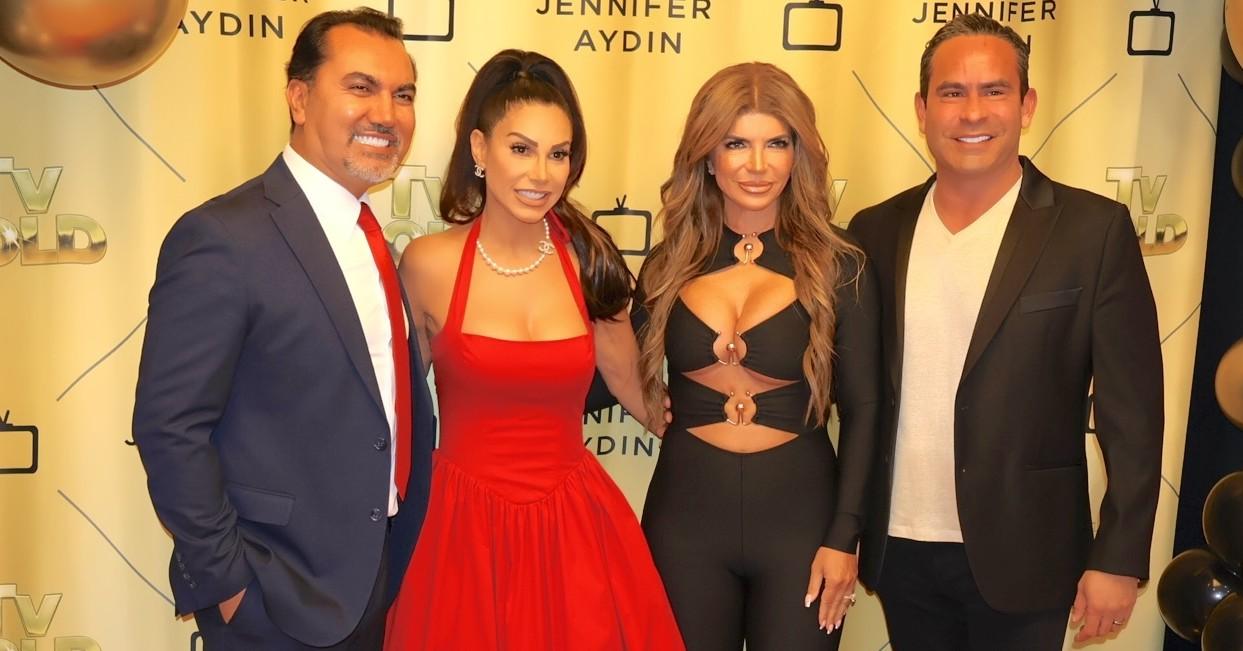 Photo of Bill Aydin, Jennifer Aydin, Teresa Giudice and Luis Ruelas. 