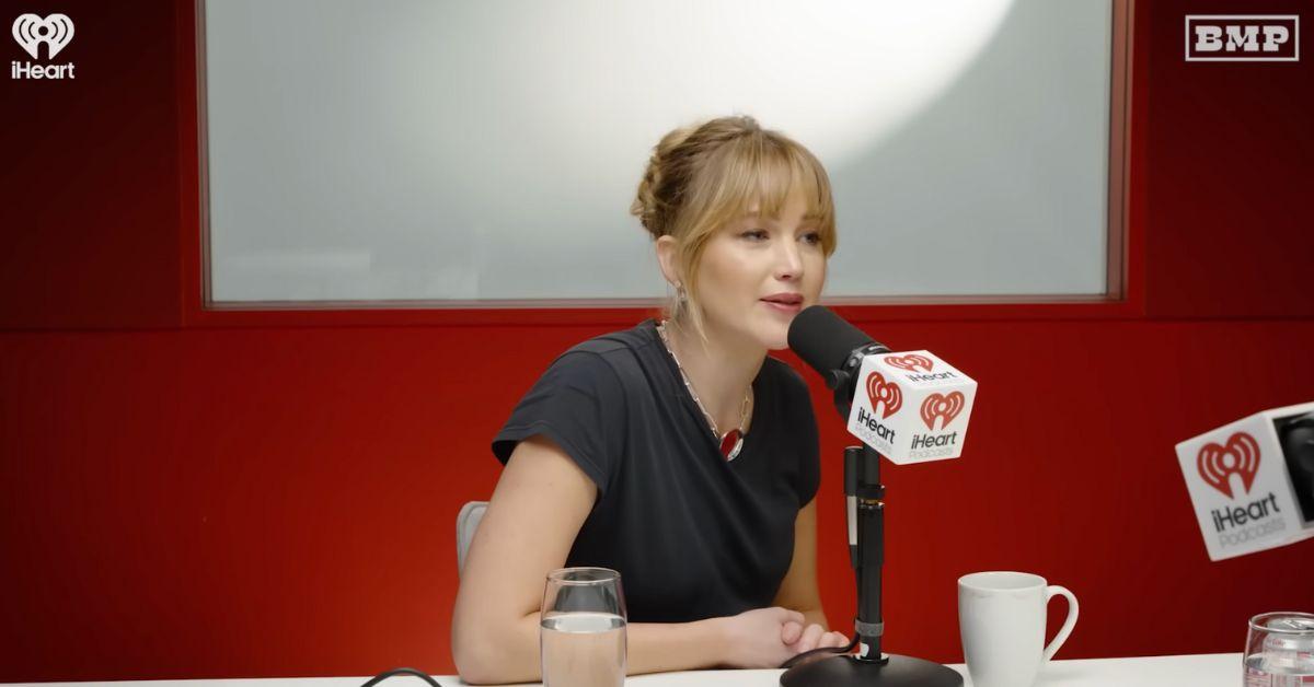 image of Jennifer Lawrence shaded the work Lisa Barlow has had done to her face.