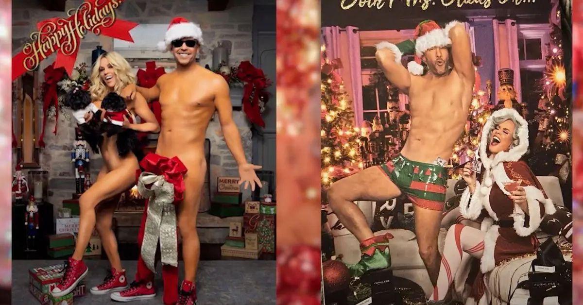Photo of Jenny McCarthy and Donnie Wahlberg are known for their festive holiday cards every year.