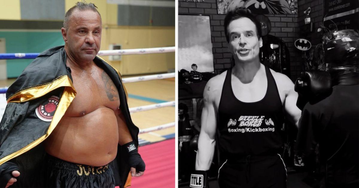 Composite photo of Joe Giudice and Antonio Sabato Jr. 