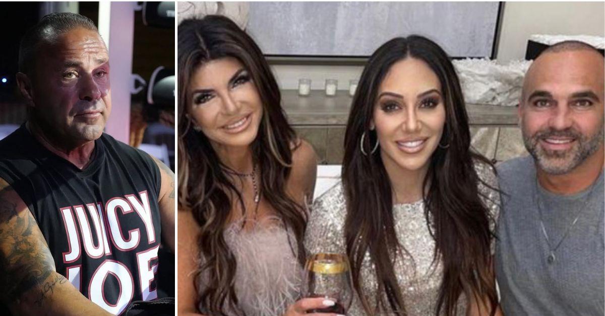 Composite photo of Joe Giudice, Teresa Giudice, Melissa Gorga and Joe Gorga