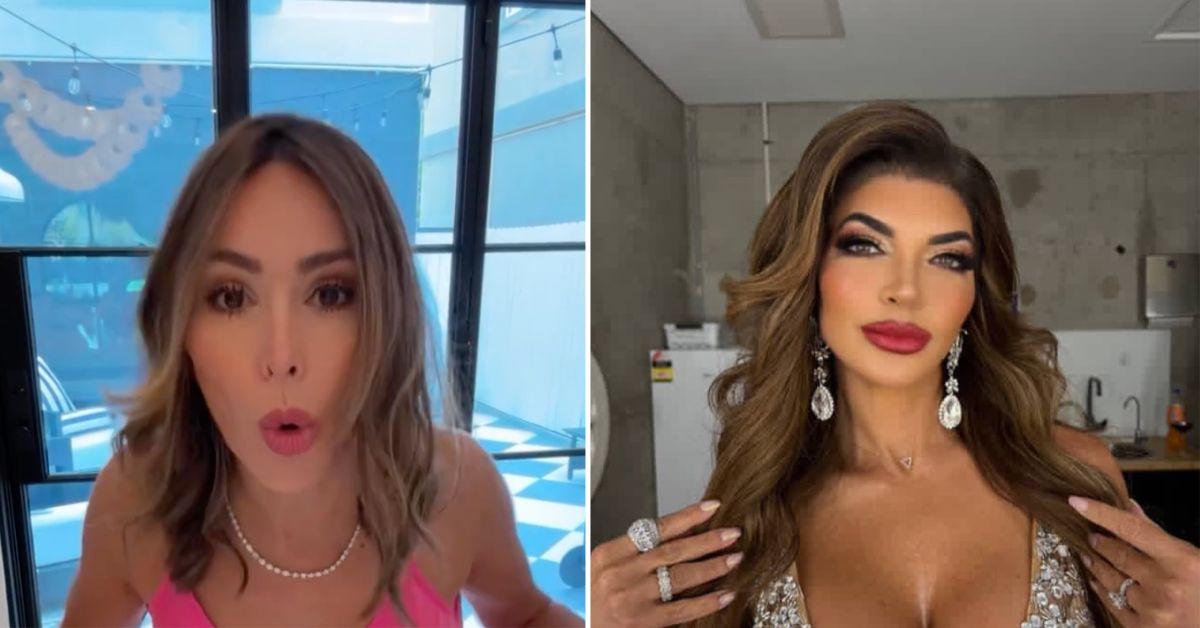 Composite photo of Kelly Dodd and Teresa Giudice
