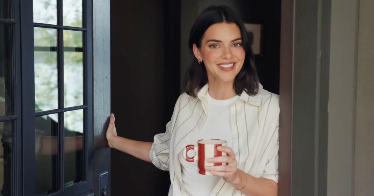 Image of Kendall Jenner considers her house 'grandma-chic.'
