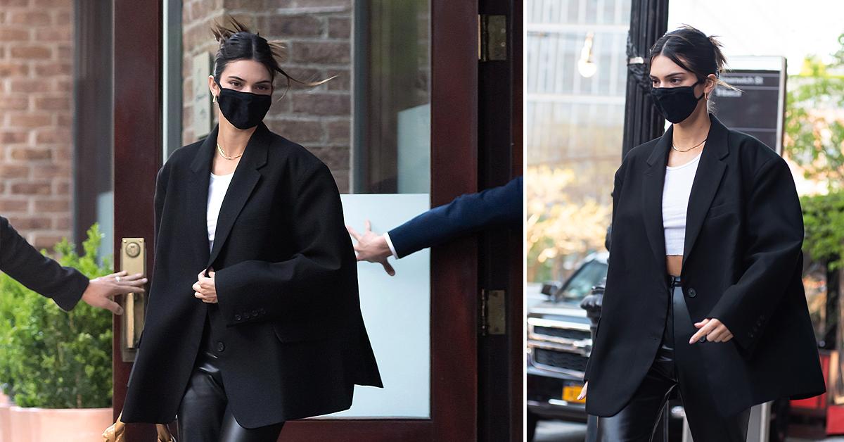 kendall jenner seen in new york city ok