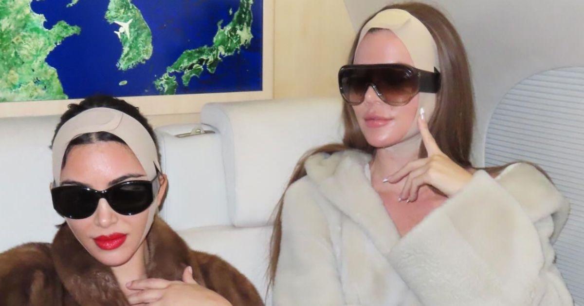 Photo of Khloé and Kim Kardashian