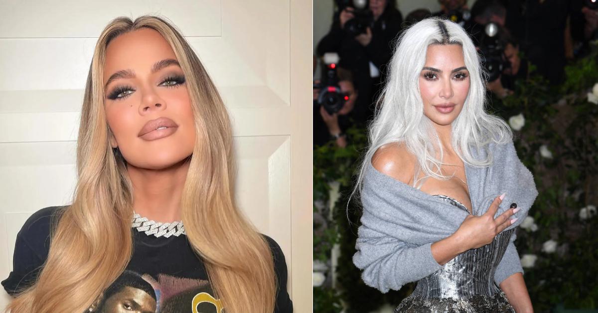 khloe kardashian sister kim met gala hypes up waist