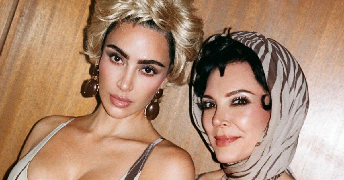 Photo of Kim Kardashian and Kris Jenner