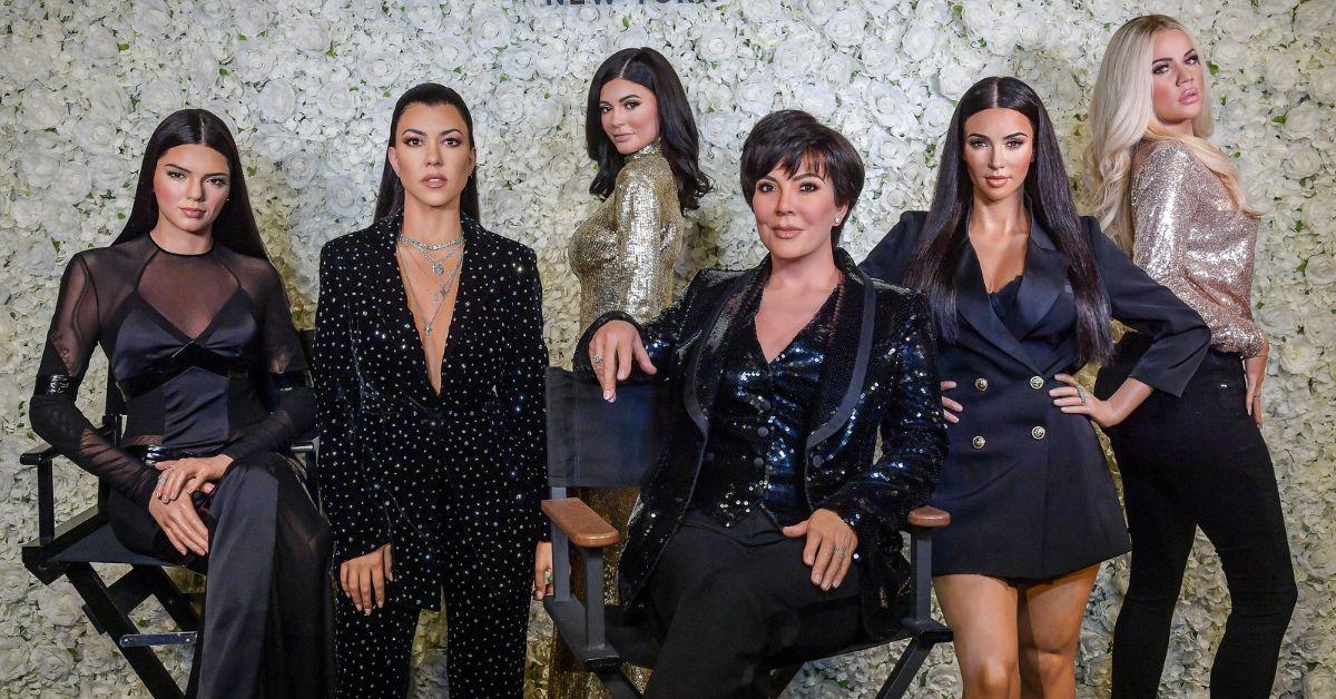 image of Kris Jenner didn’t react at all and kept scrolling on her phone during the whole exchange.
