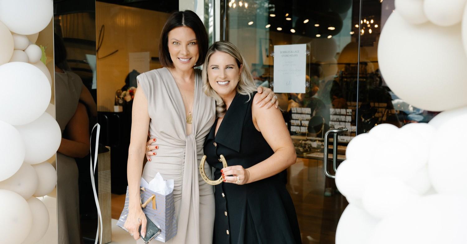 Photo of Lindsay Rose Rando and a friend. 