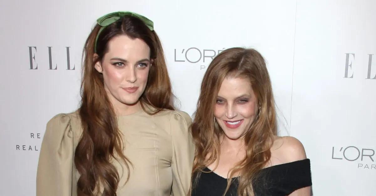 Photo of Priscilla Presley's granddaughter Riley Keough allegedly gave one of her eggs to the couple after they lost son Jett in 2009.