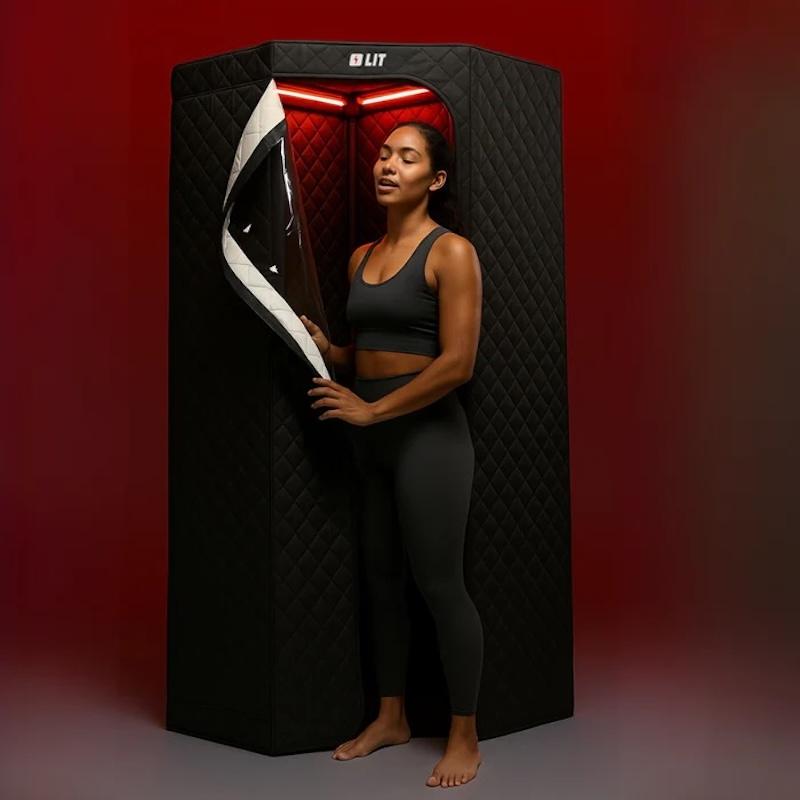 lit infrapod portable sauna
