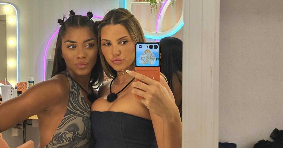 Image of Amaya Espinal and Iris Kendall became best friends during Season 7 of 'Love Island USA.'