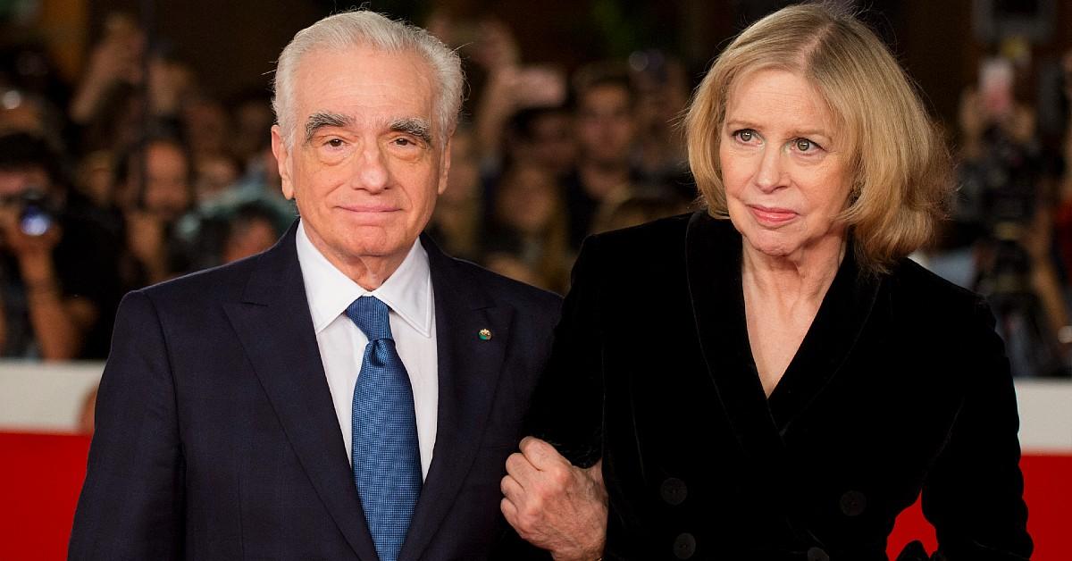 photo of Martin Scorsese and wife Helen Morris. 