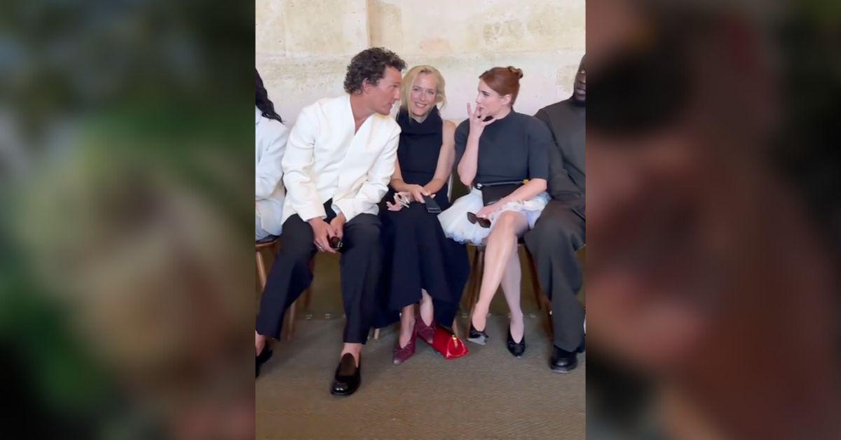 Photo of Matthew McConaughey Gillian Anderson Emma Roberts