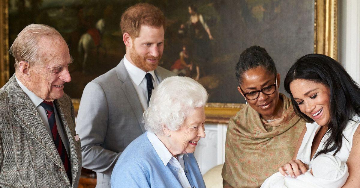 image of Prince Harry and Meghan Markle married in 2018.