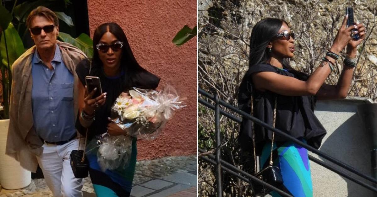 photo of Naomi Campbell and Piero Piazzi