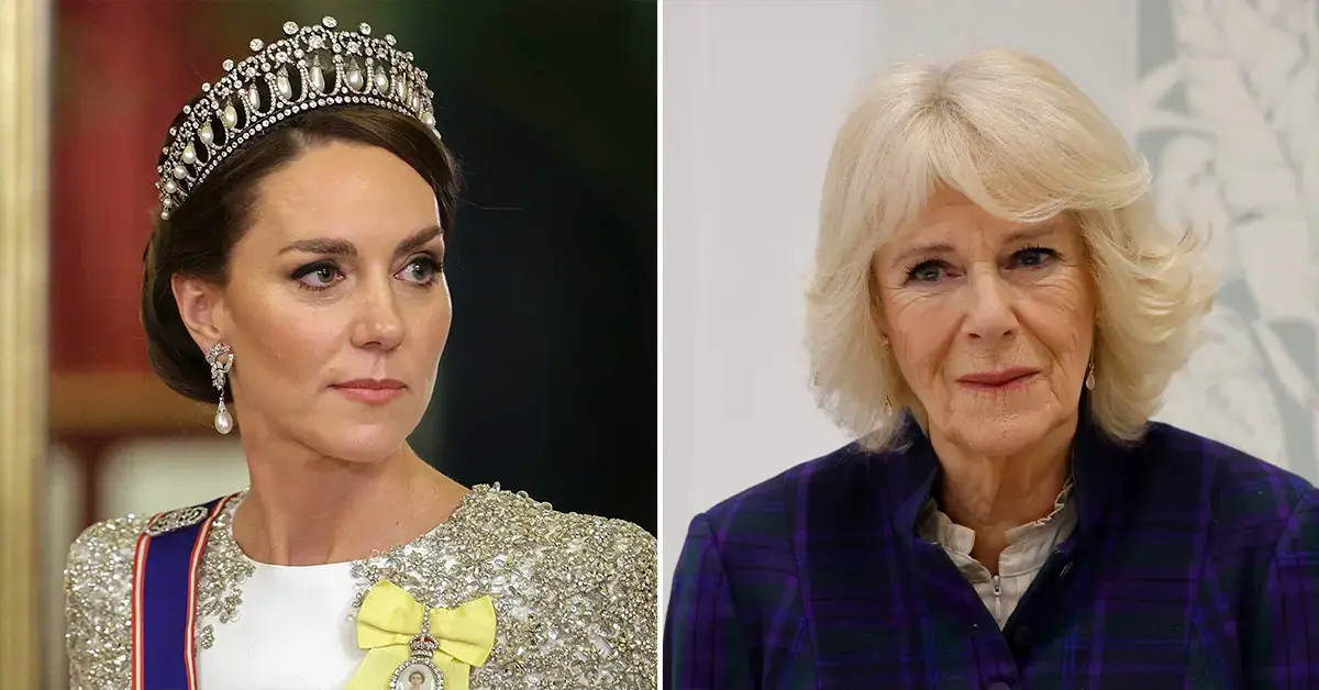 Photo of Kate Middleton and Queen Camilla