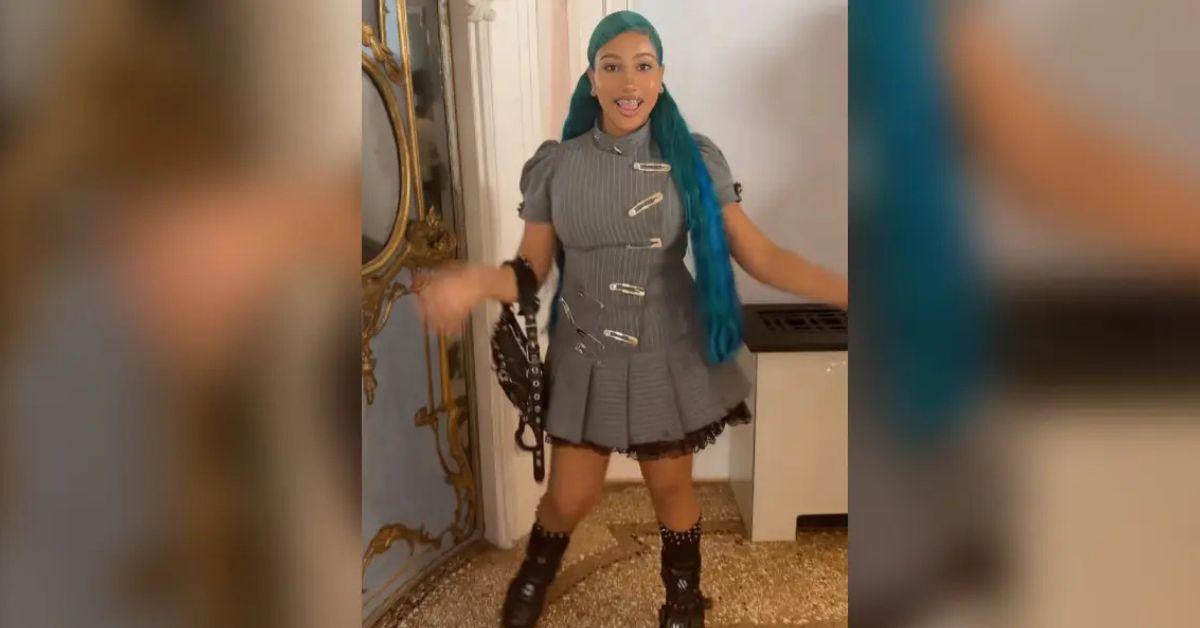 image of Social media users trolled North West's designer getup.