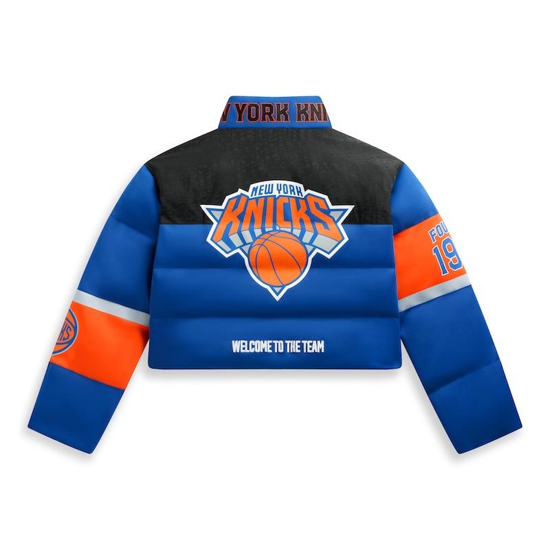 pfrwknicksteam cropped jacket