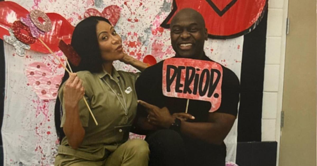 Image of Jen Shah celebrated her 31st wedding anniversary with Sharrieff Shah from behind bars.