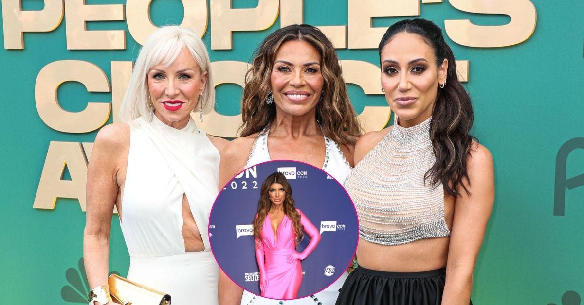 Composite photo of Margaret Josephs, Dolores Catania, Melissa Gorga and Teresa Giudice