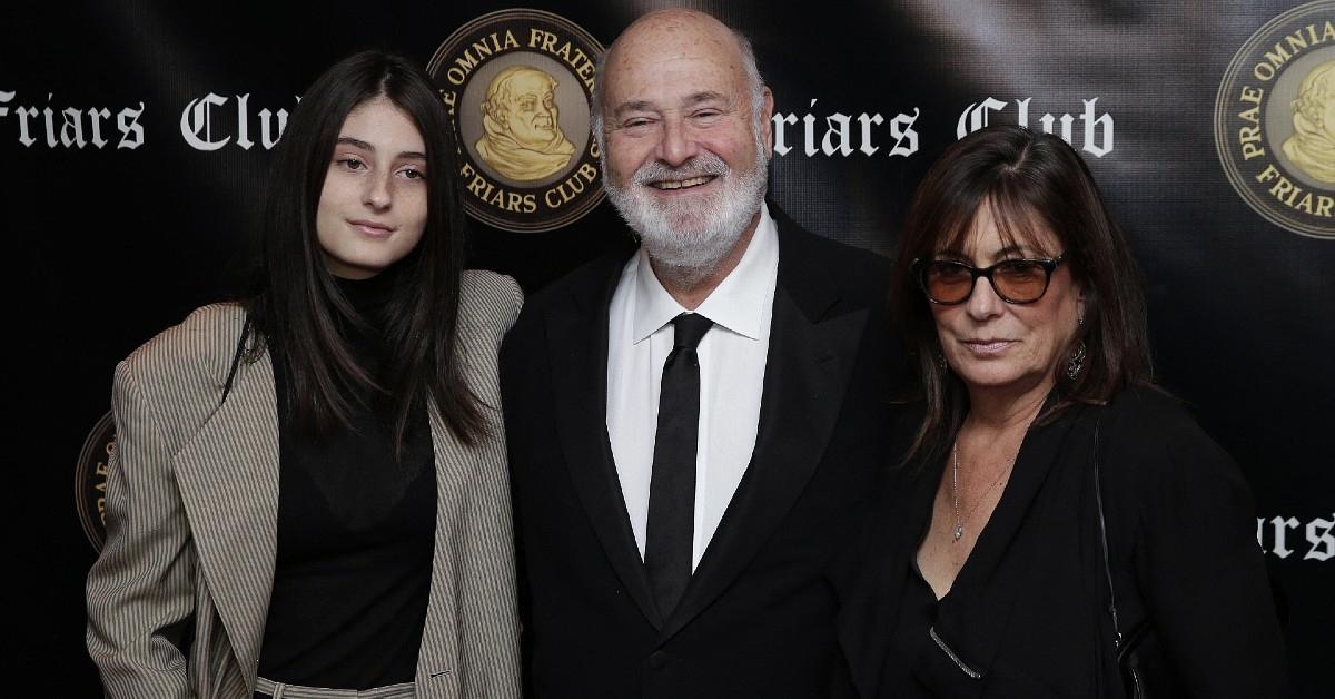 Photo of Romy, Rob and Michele Reiner
