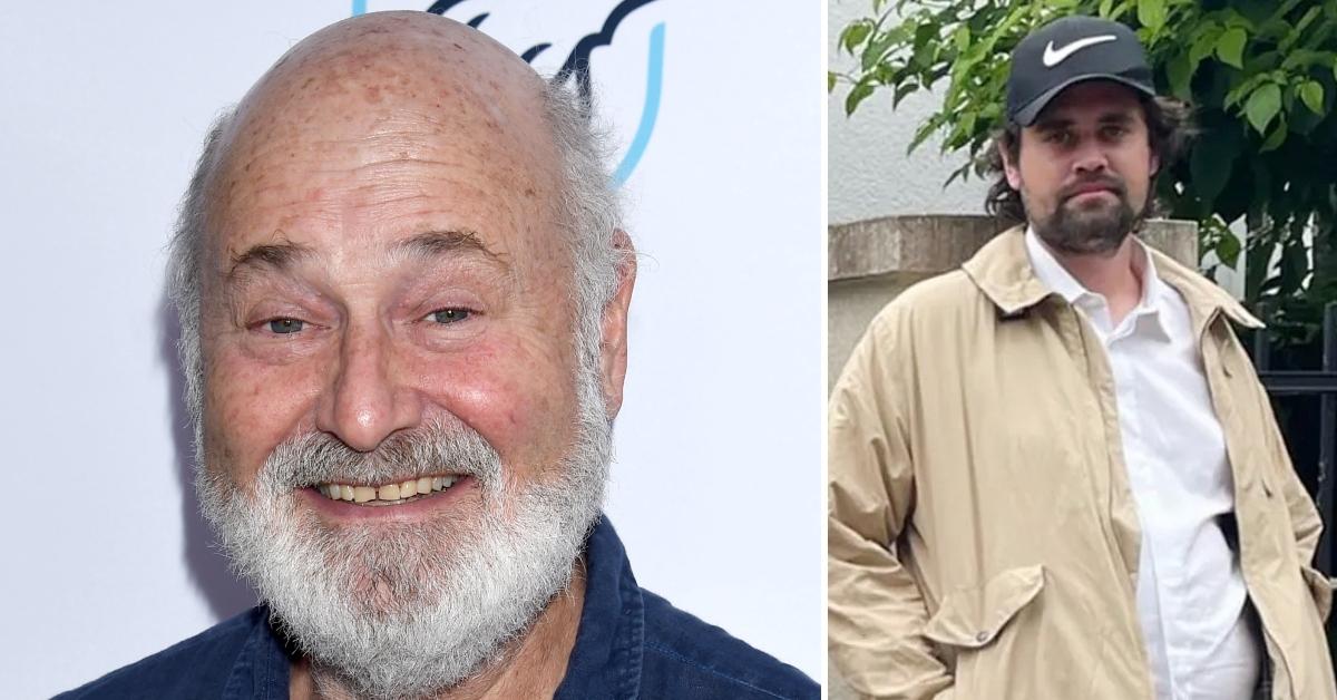 Split photo of Rob and Nick Reiner