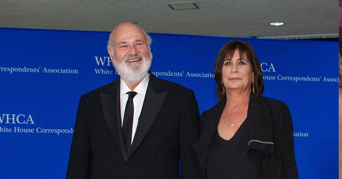 image of Rob and Michele's throats were reportedly slashed by their son. 